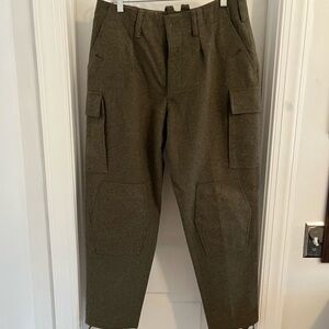Vintage Wool Cargo Trousers‎